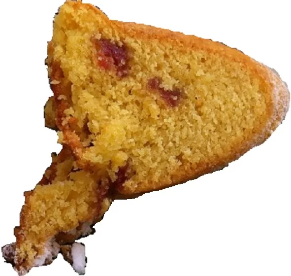 bolo de fuba com goiabada